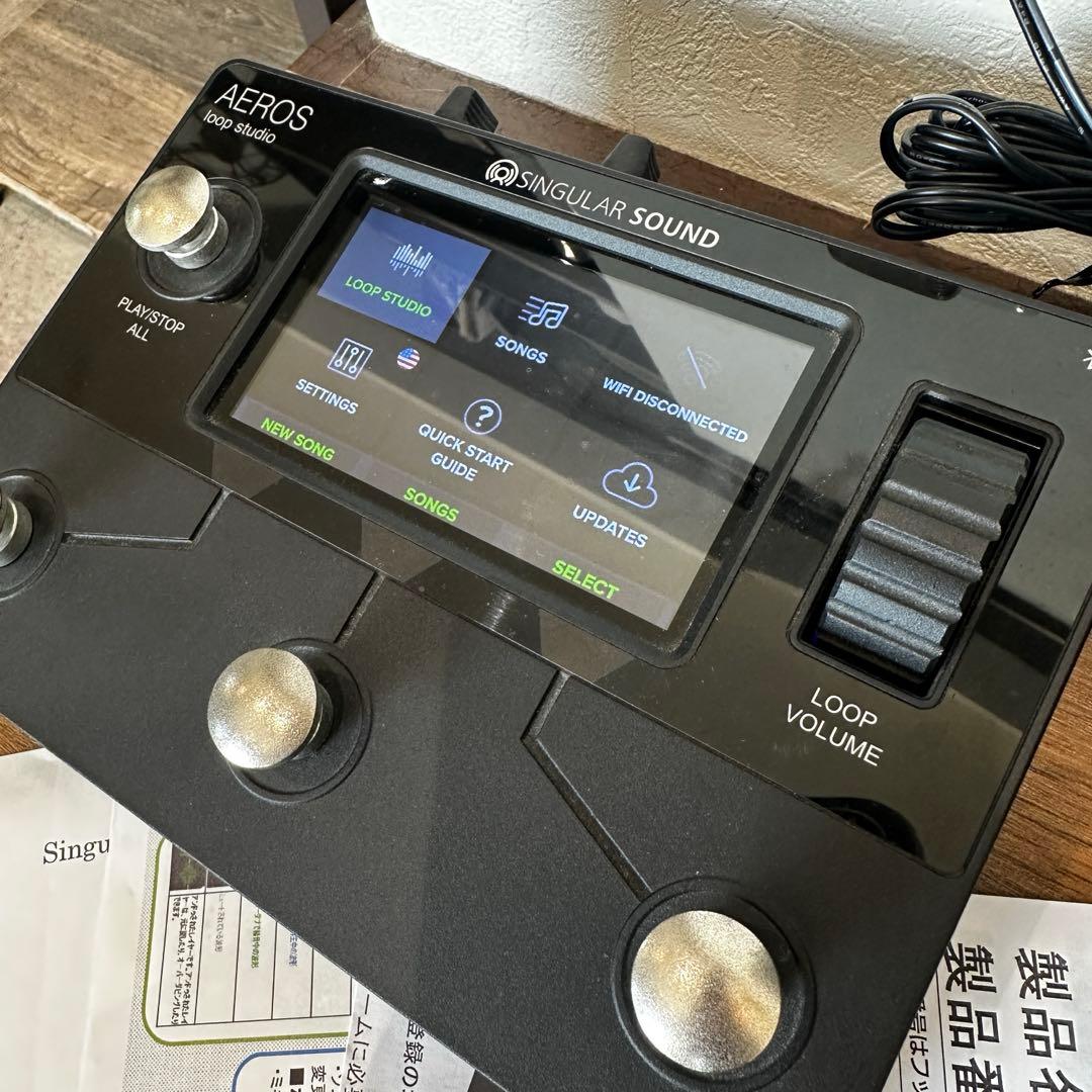 ギター AEROS LOOP STUDIO SINGULAR SOUND