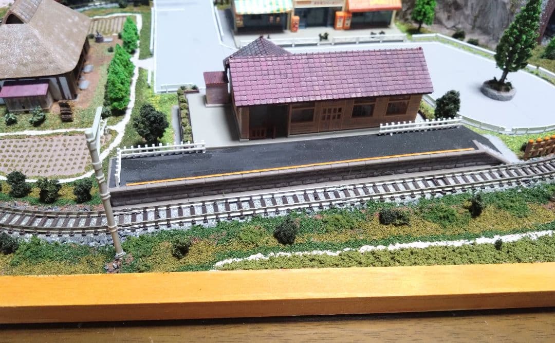 Nゲージ 鉄道模型ジオラマ　A2サイズ