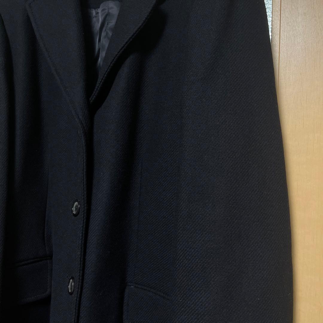 ZARAザラMANTECOチェスターコートLブラック