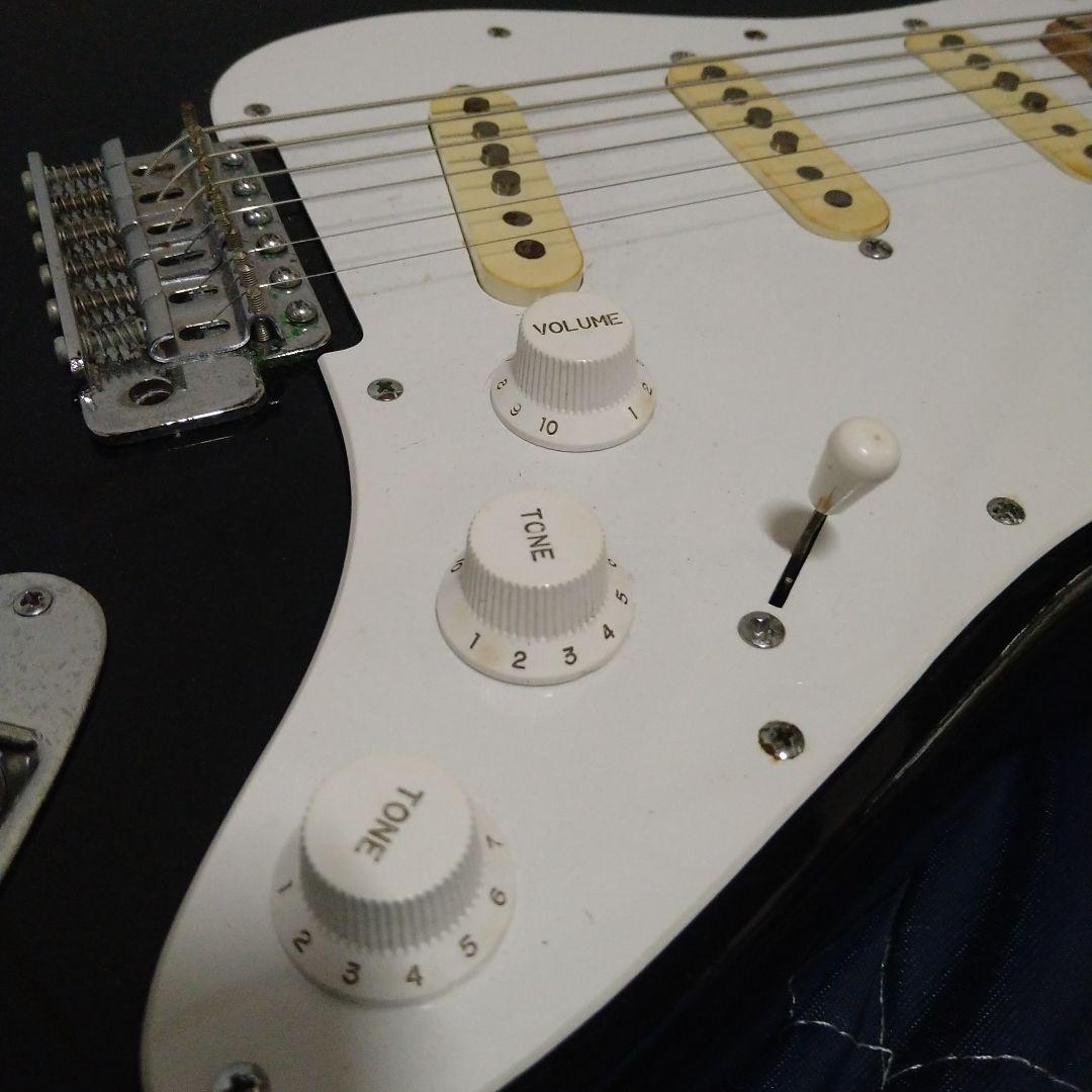 Fresher エレキギター ストラトキャスタータイプ 黒