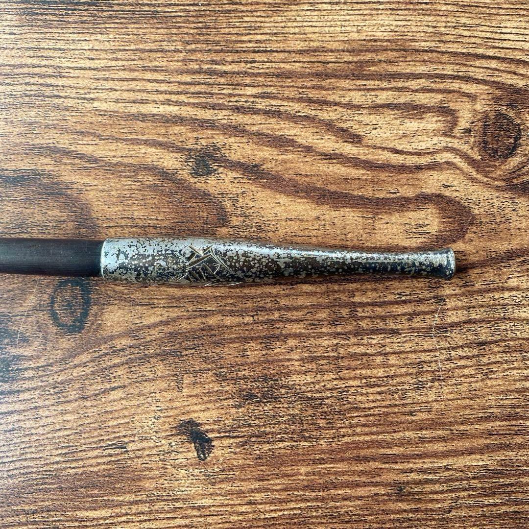 【老舗 村田刻印】キセル 煙管 2本セット 骨董品 アンティーク 喫煙具