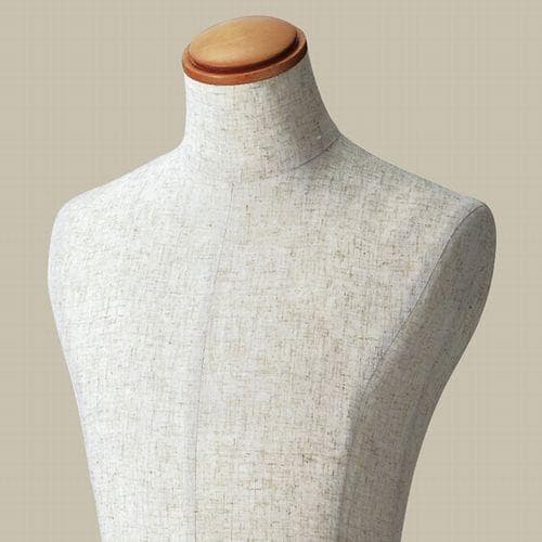 新品■MEN'Sボディートルソー紳士Ｓズボン着用可木調■メンズマネキン人形業務用