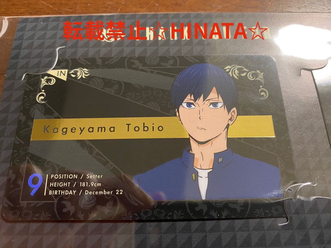 ハイキュー トウキュー 箔押しカードキーレプリカ ７枚セット× 5セット