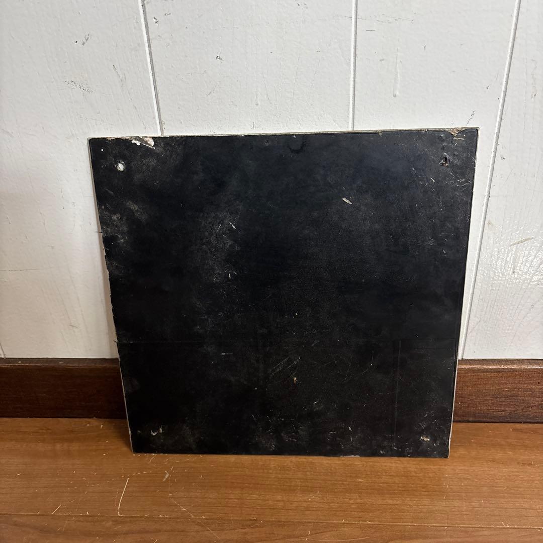 米軍放出品　WARNING アルミ製　看板　2枚セット　送料無料