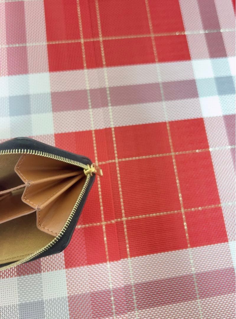 CELINE ケース ブラウンレザー