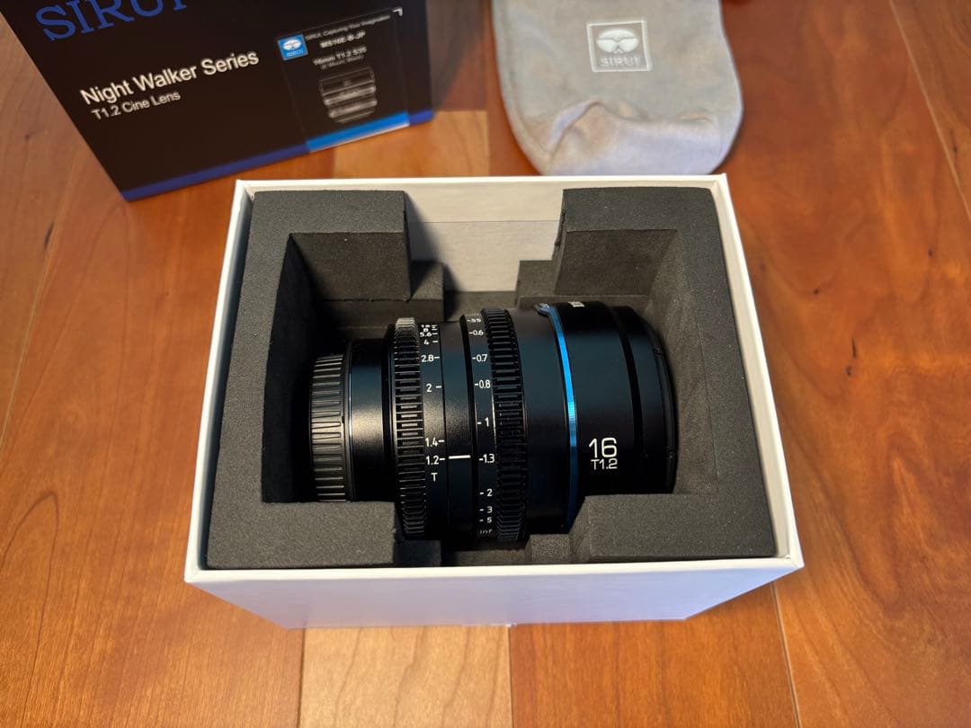 SIRUI Night Walker T1.2 16mm シネレンズ　Eマウント