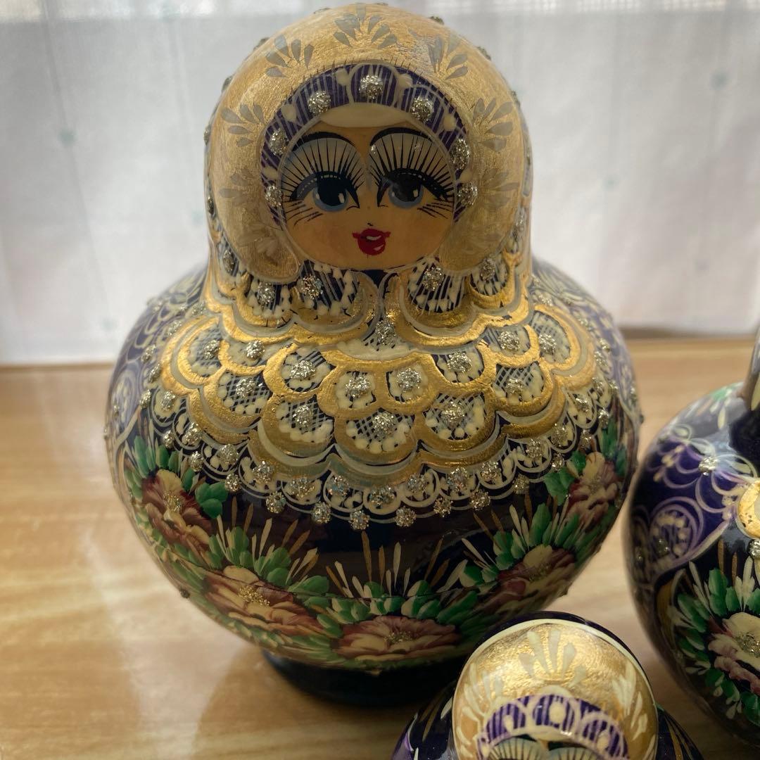 　木製　マトリョーシカ 15個セット　美品