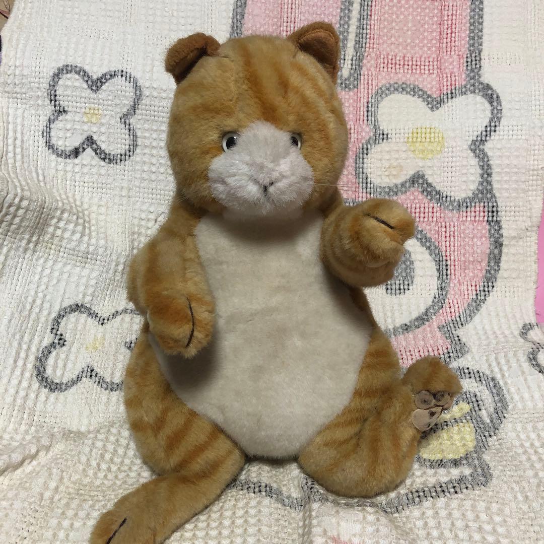 ホワッツマイケル　ぬいぐるみ　座り約35cm&寝そべり約40cm 中古品　汚れ有