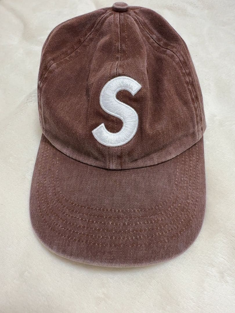 SUPREME Pigment Print S Logo キャップ 入手困難