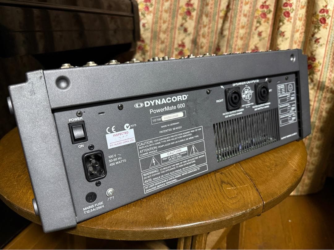 DYNACORD POWERMATE 600 パワードミキサー 動作品 USED
