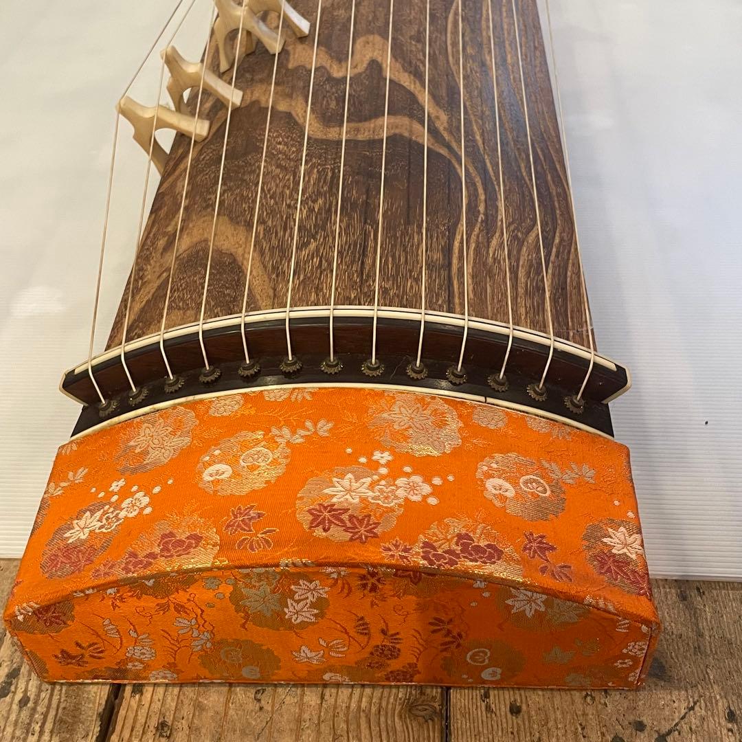 お琴 琴 和楽器 弦楽器 民族楽器 13弦 全長約192cm 中古 現状品
