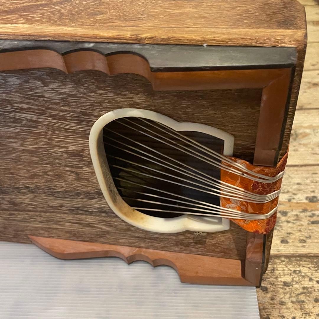 お琴 琴 和楽器 弦楽器 民族楽器 13弦 全長約192cm 中古 現状品