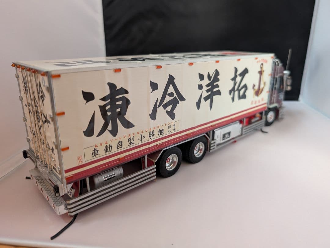 本日限り！！限界価格　デコトラ　プラモデル　完成品　1/32