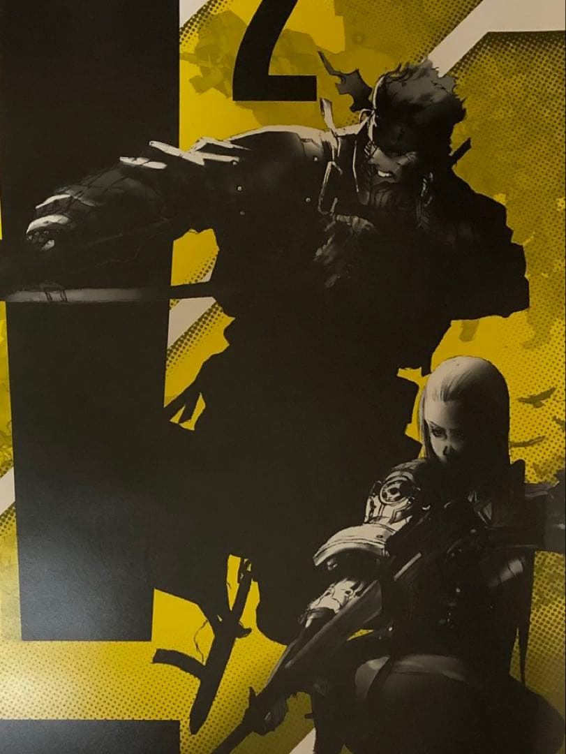 【非売品】PSP メタルギアアシッド2 小島秀夫 B2 サイズ 両面 ポスター