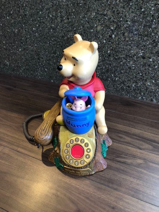ぬいぐるみ WINNIE POOH ANIMATED TALKING TELEPHONE
