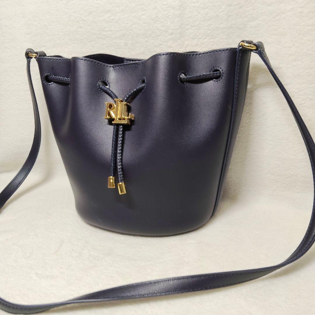美品 LAUREN RALPH LAUREN Andie ドローストリング