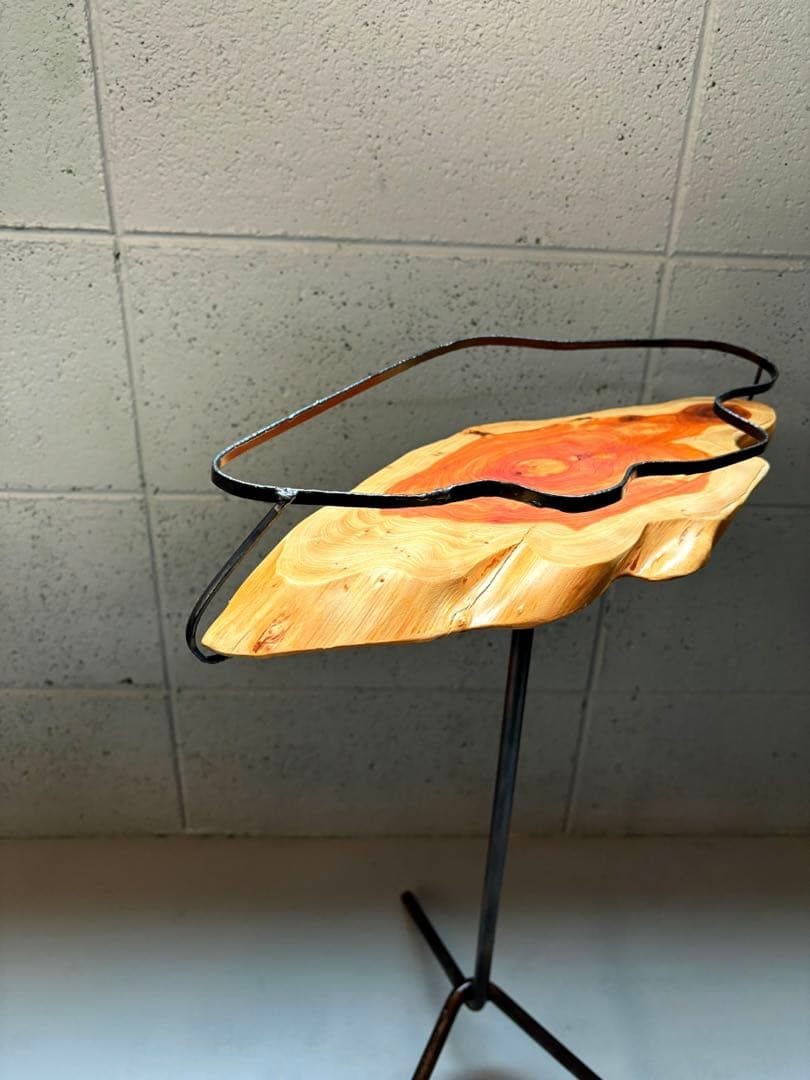 貝塚伊吹サイドテーブルコーヒーテーブルナイトテーブル観葉植物一輪挿ハンドメイド