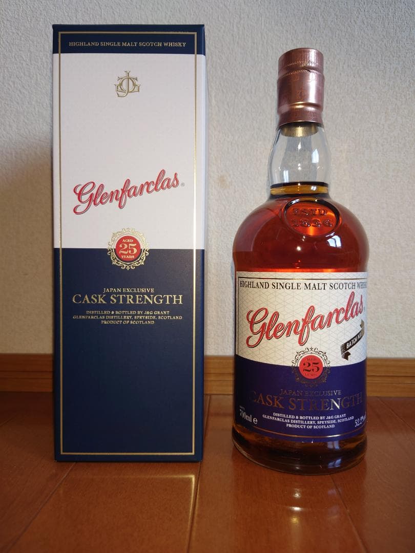 グレンファークラス25年 カスクストレングス バッチ1