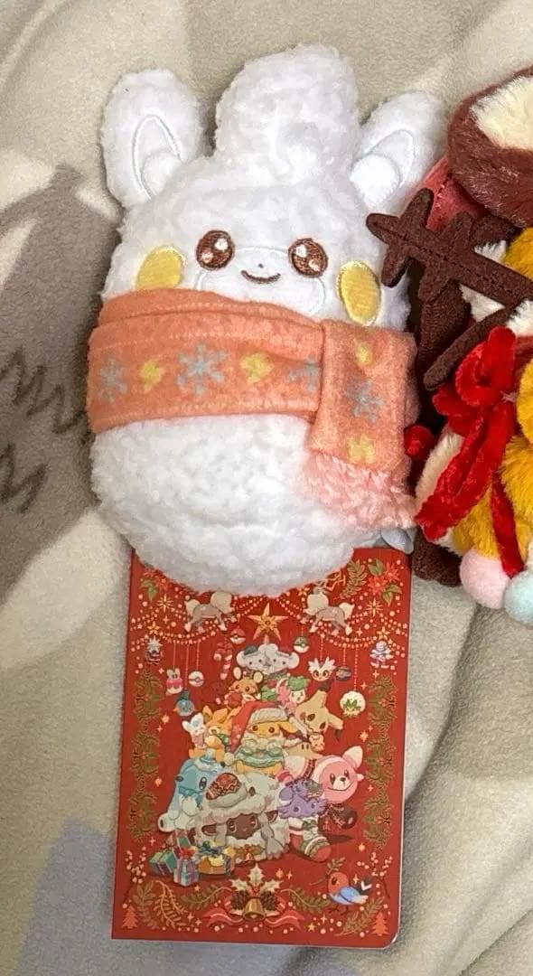 Pokemon Heartwarming Christmas　デデンネパモだるま