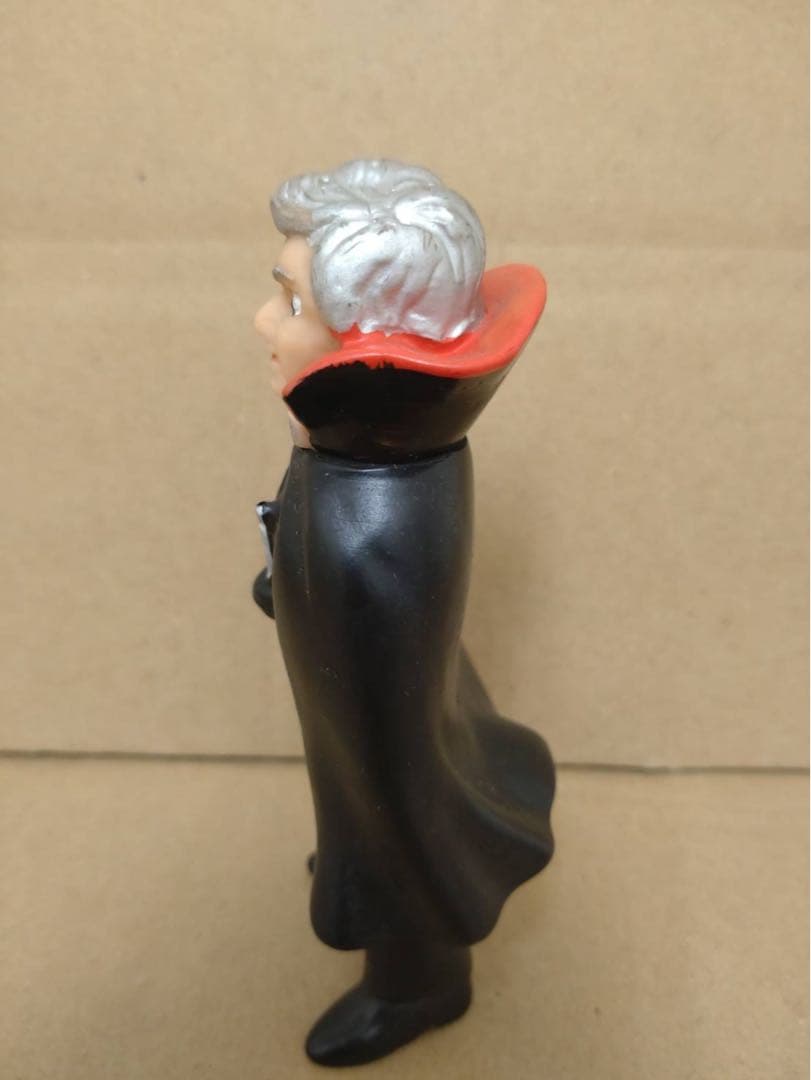 当時物 ポピー ミニソフビ 死神博士 怪人 仮面ライダー　12cm