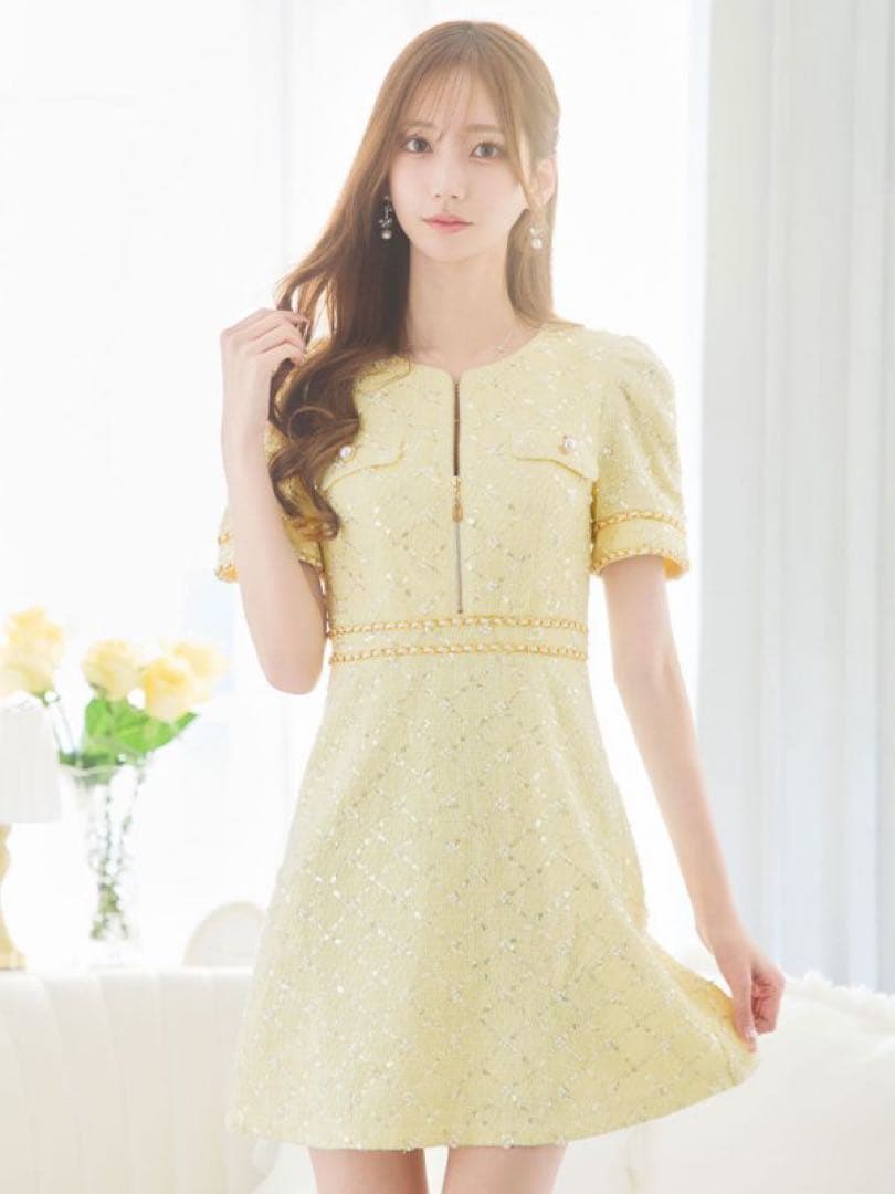 jewels ジュエルズ　フロントジップワンピース