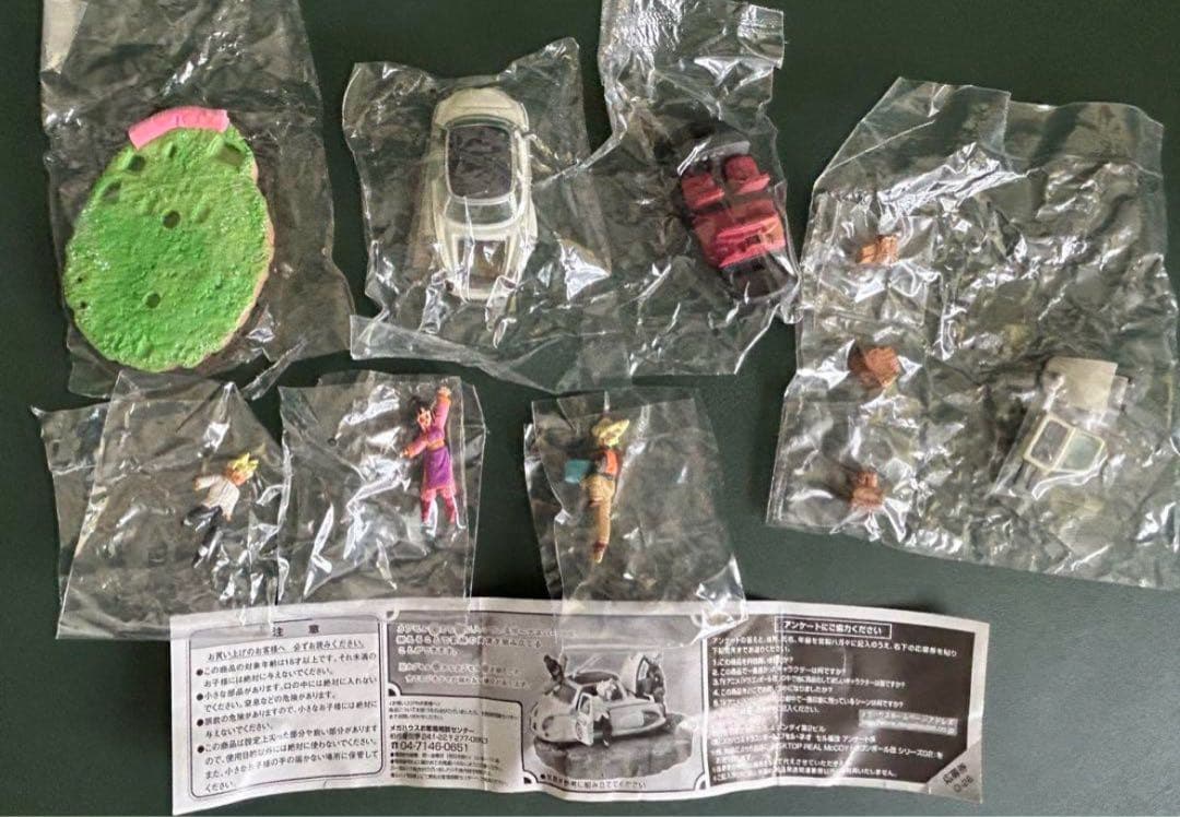 未開封 ドラゴンボールカプセル セル編改 ボーナスパーツ完成品　家族の肖像