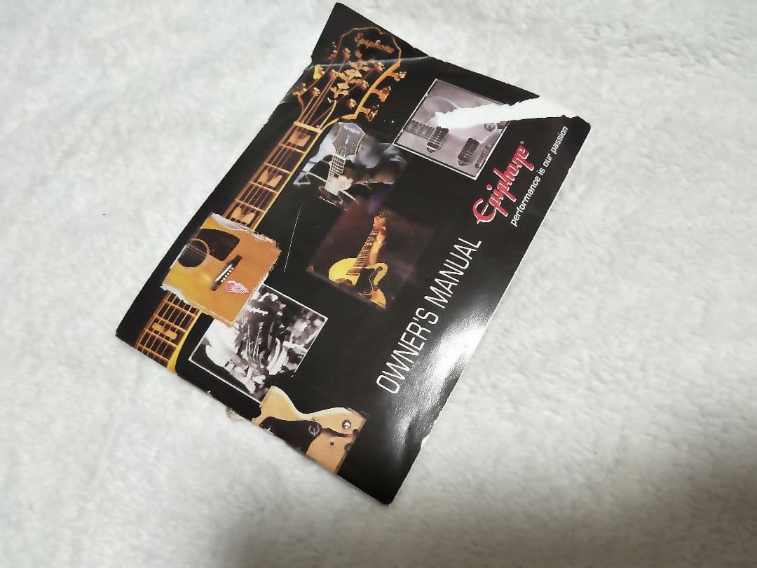 エレキギター　エピフォンレスポールジュニア　ケース付き