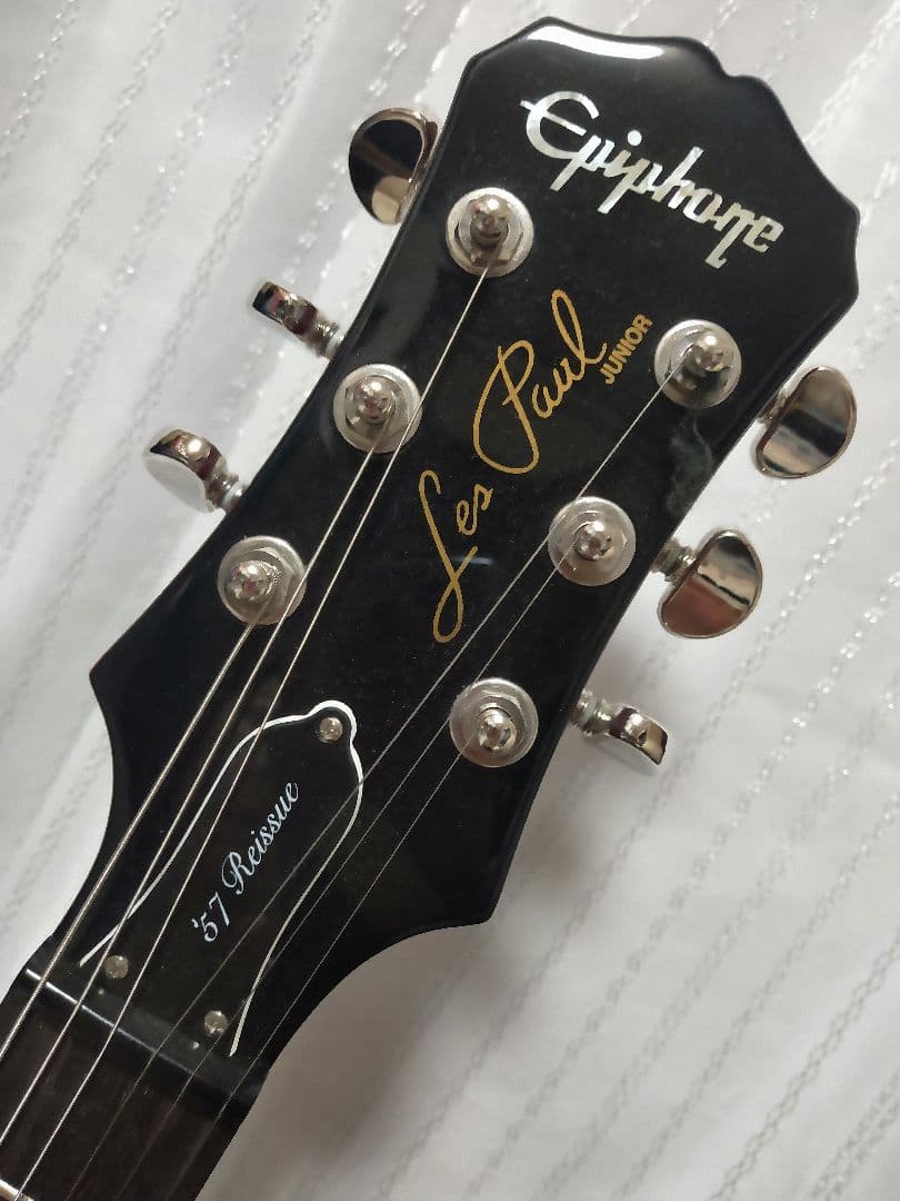 エレキギター　エピフォンレスポールジュニア　ケース付き