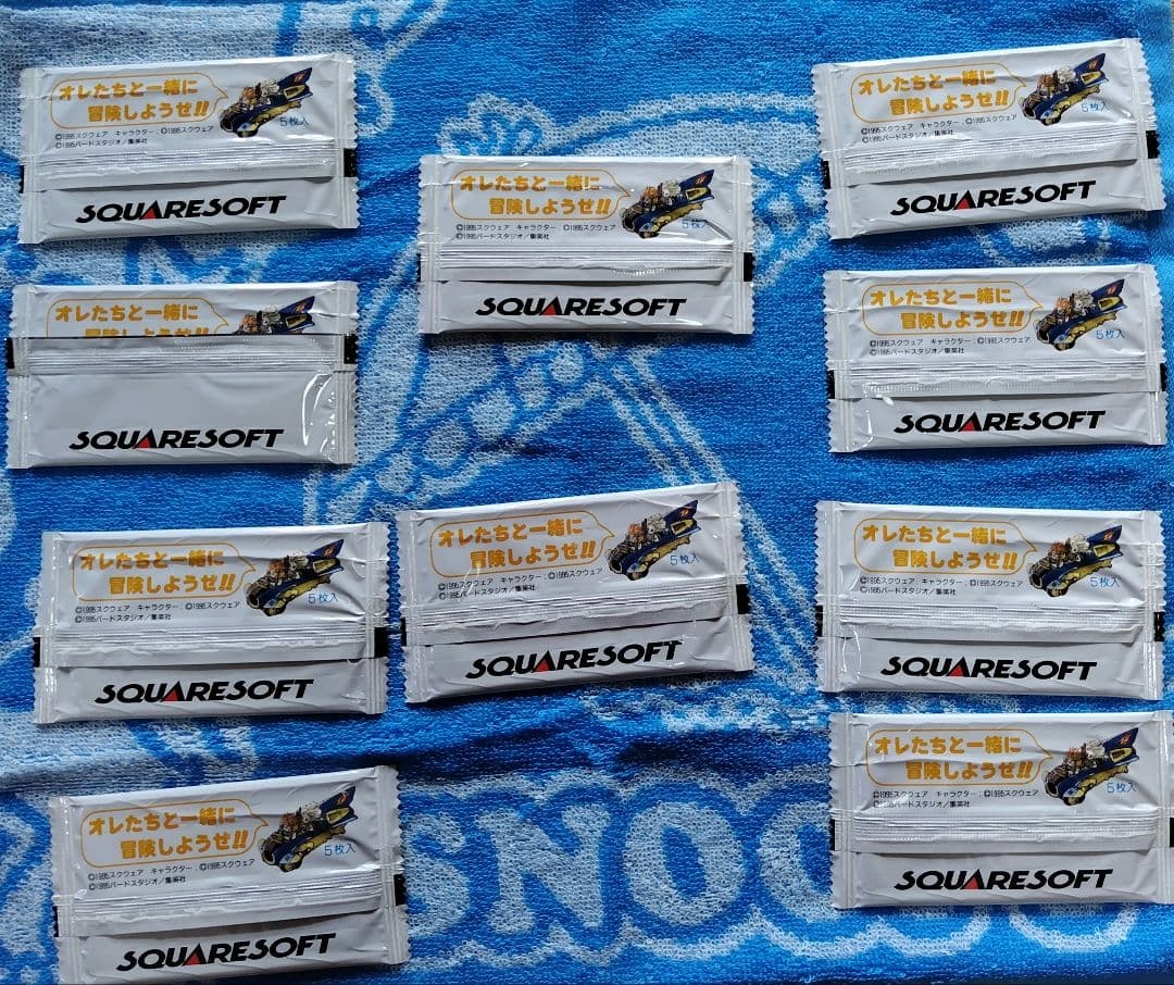 未開封 5　クロノトリガー特典特製プリズムカード　10パック