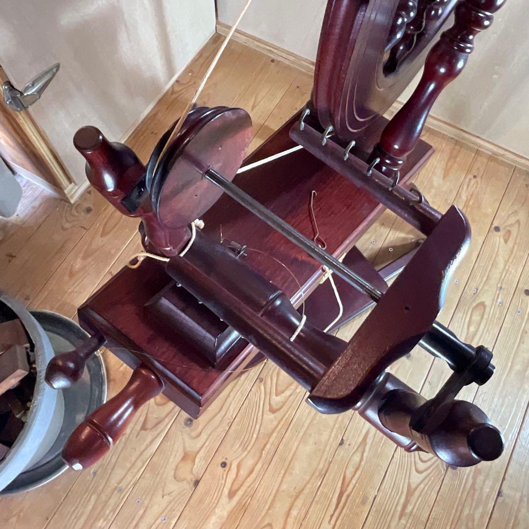 侘助です。　　　美品！紡ぎ車 糸車 ASHFORD アシュフォード