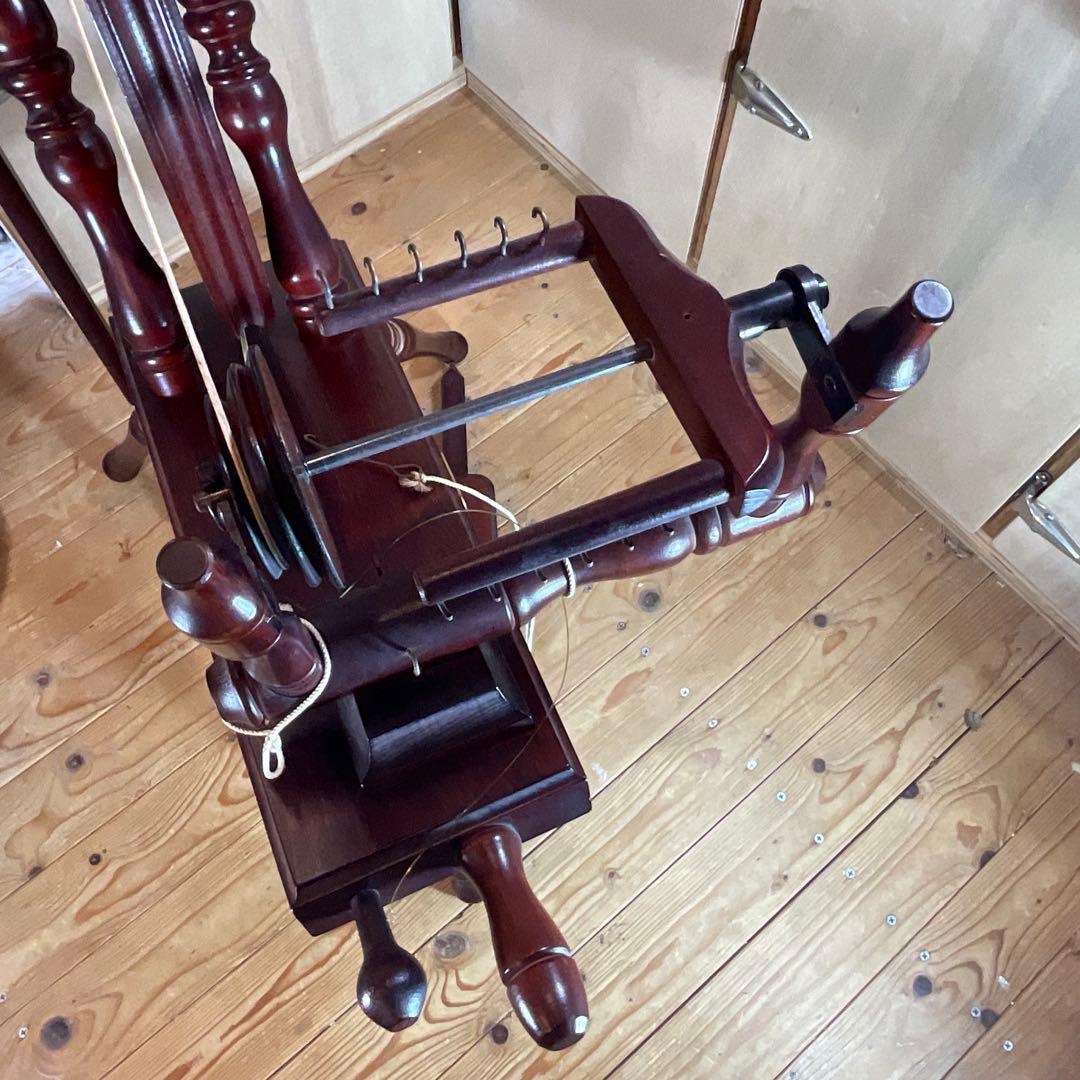 侘助です。　　　美品！紡ぎ車 糸車 ASHFORD アシュフォード