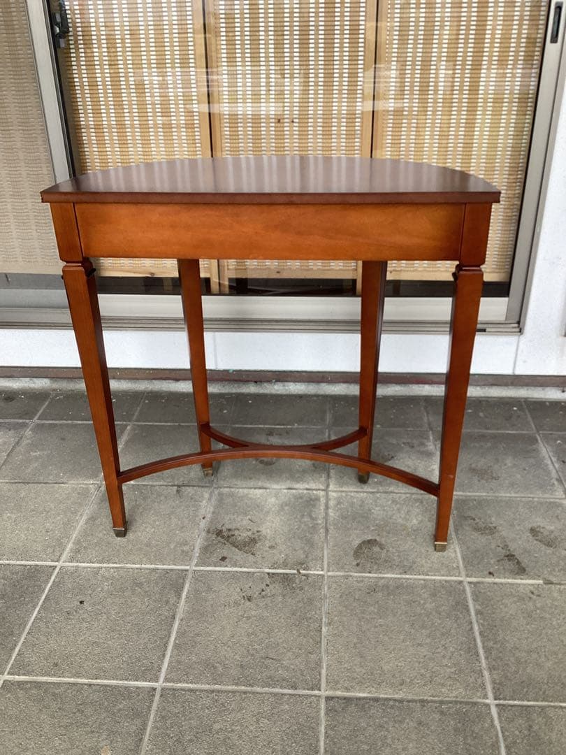 コンソール　テーブル　飾り台　木製　サイドテーブル