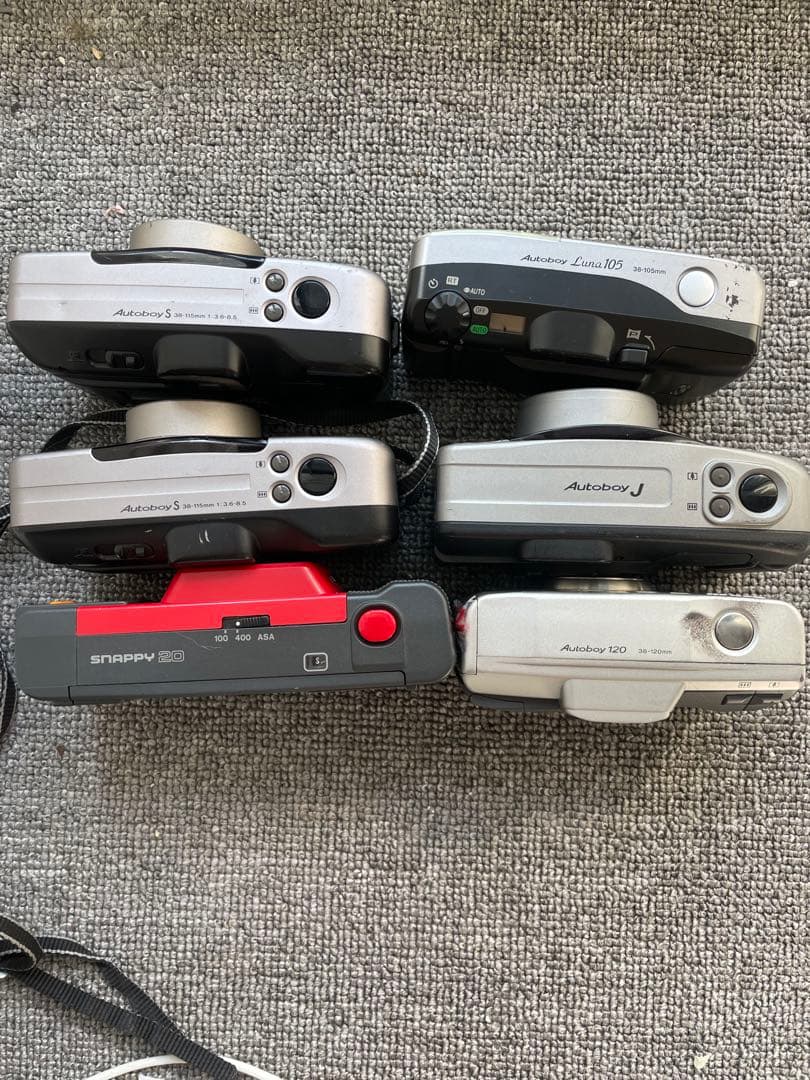 Canon Autoboy S フィルムカメラセット 6台