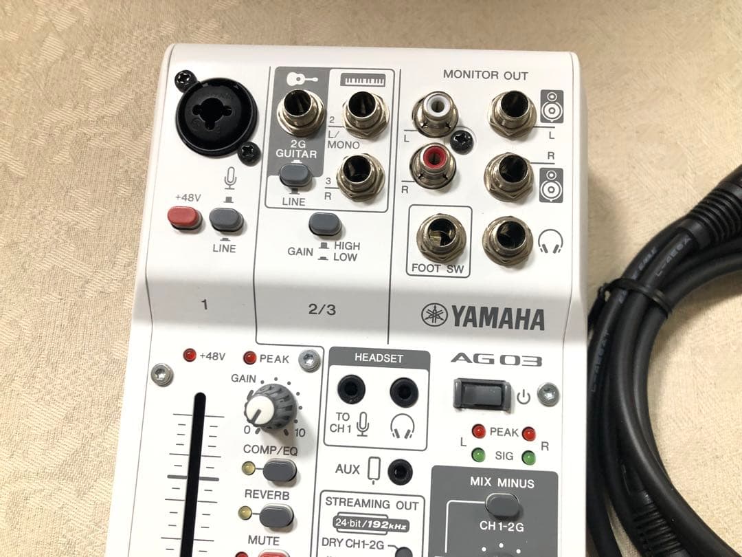 YAMAHA AG03 mk2 ミキサー ヤマハ