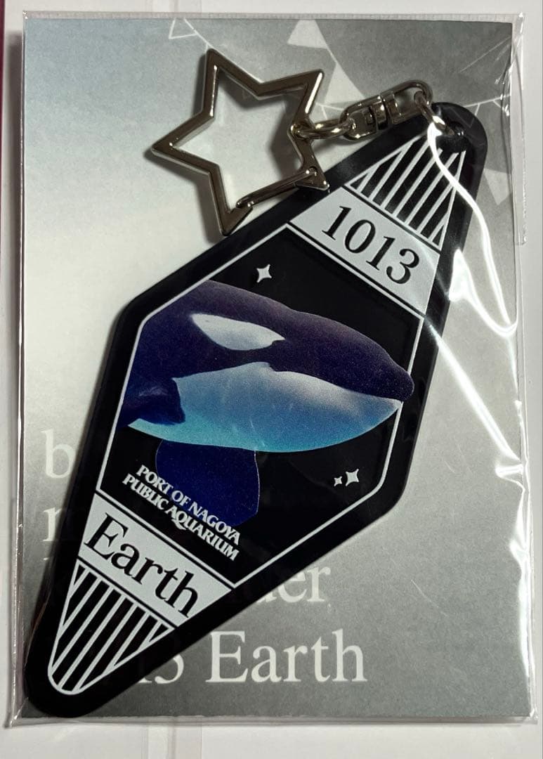 レア　名古屋港水族館　アース　キーホルダー