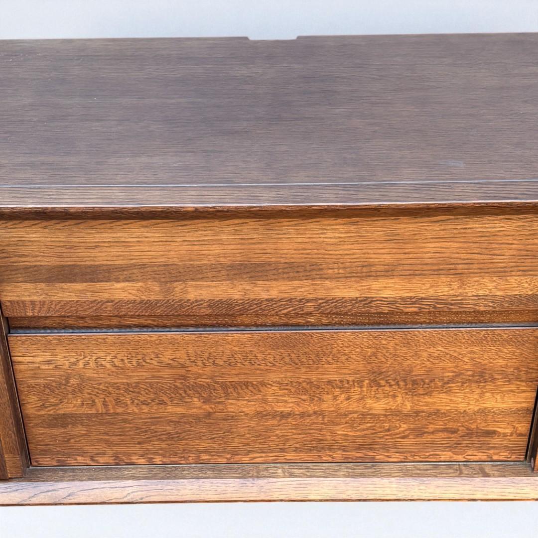 カリモク テレビボード 幅177cm QU6067 モカブラウン オーク