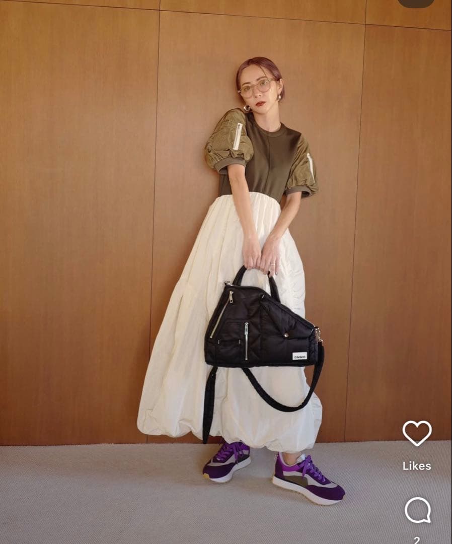 バッグ 2WAY MA-1 DETAIL BAG BLACK 26,400yen