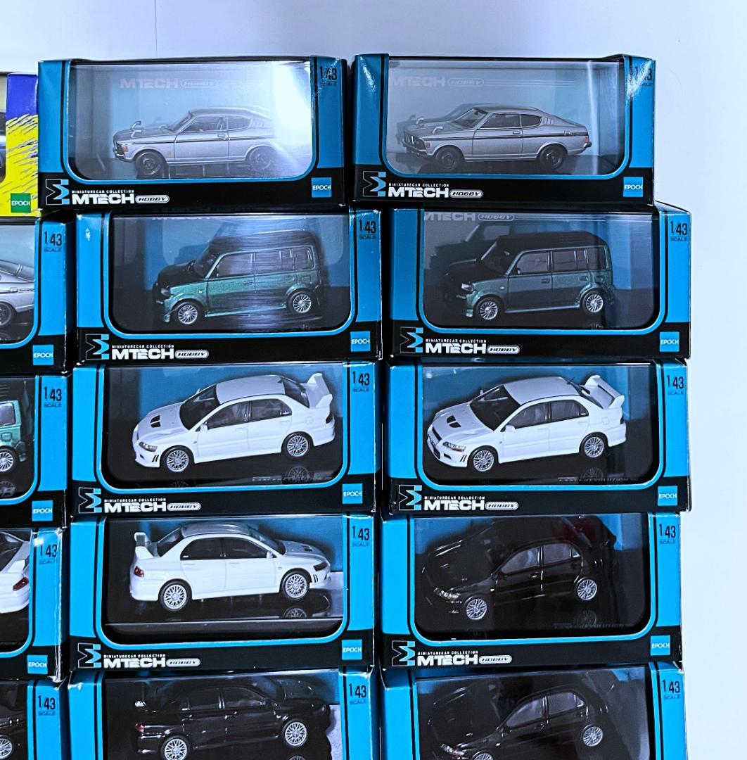 tomo 2320★エムテック　1/43　ミニカー　28台まとめ売り