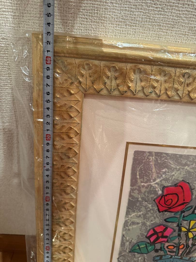 ポールアイズピリ　ムーブバックの花 EA版 サイン入り リトグラフ