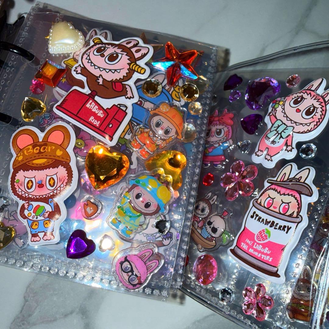 キラキララブブぷっくりシール帳完成品３冊セット