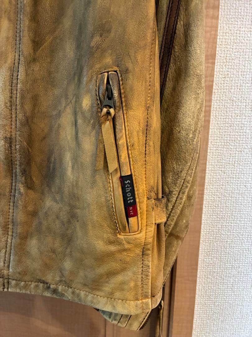 レアカラー　schottヴィンテージ 　クラッシックレーサー