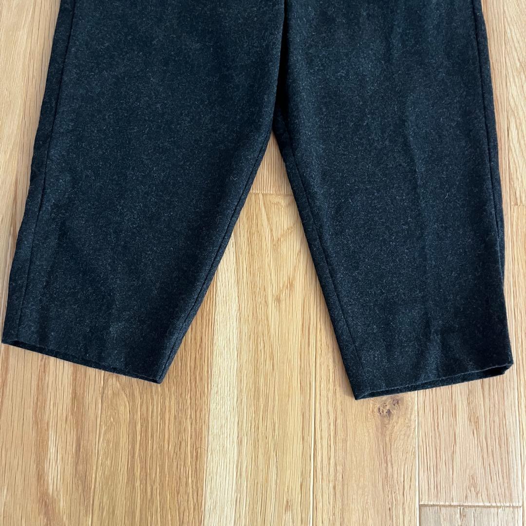 rdv o globe ランデヴーオーグローブ ウール サルエル　パンツ　グレー