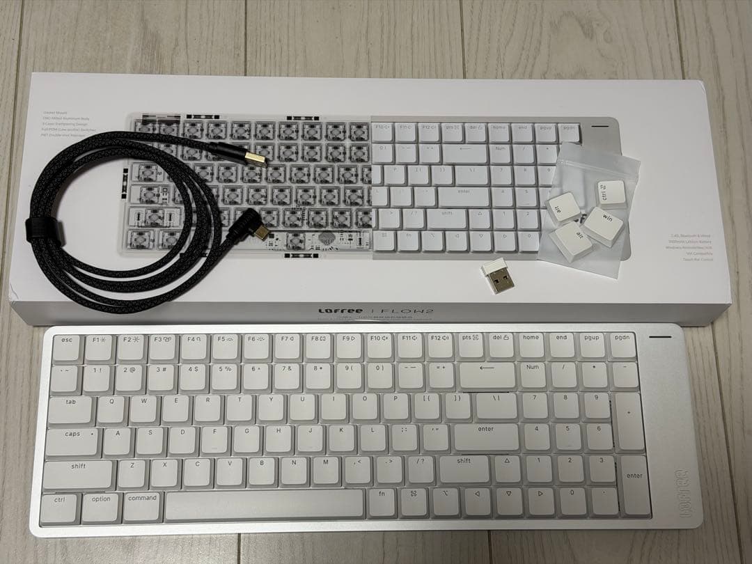 Lofree Flow2 100 シルバー/Surfer（リニア）