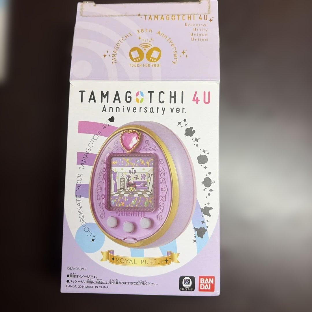 【付属品・限定カードあり】たまごっち4U Anniversary ver