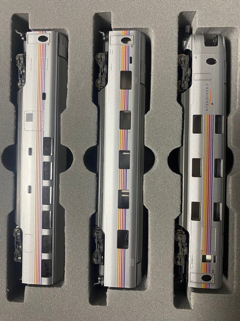 全車室内灯付き! KATO 10-399 10-400 カシオペア