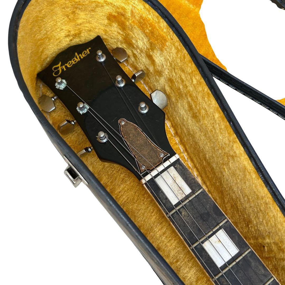 Fresher レスポールタイプ エレキギター ケース付