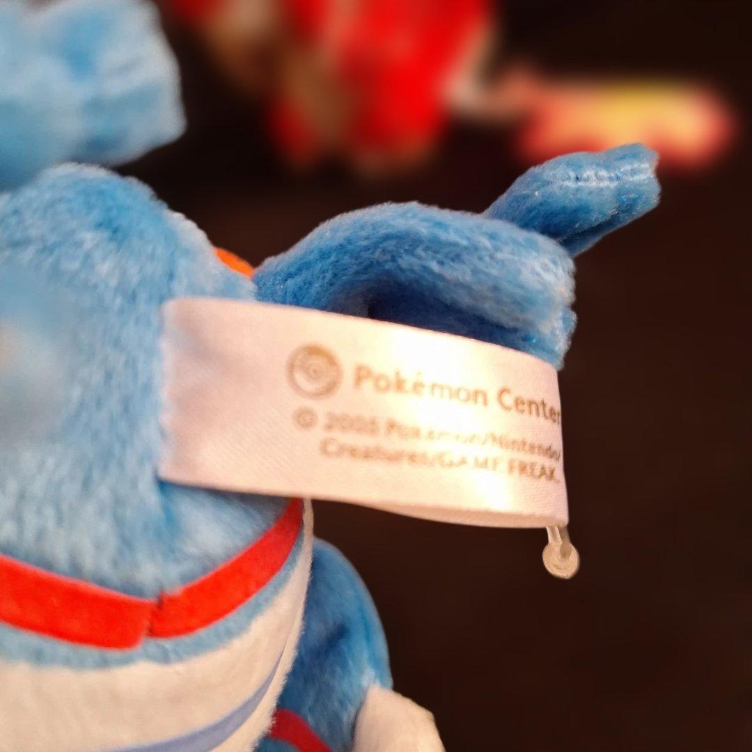 タグ付き　ポケモンセンター　カイオーガ　グラードン　ポケドール　ぬいぐるみ