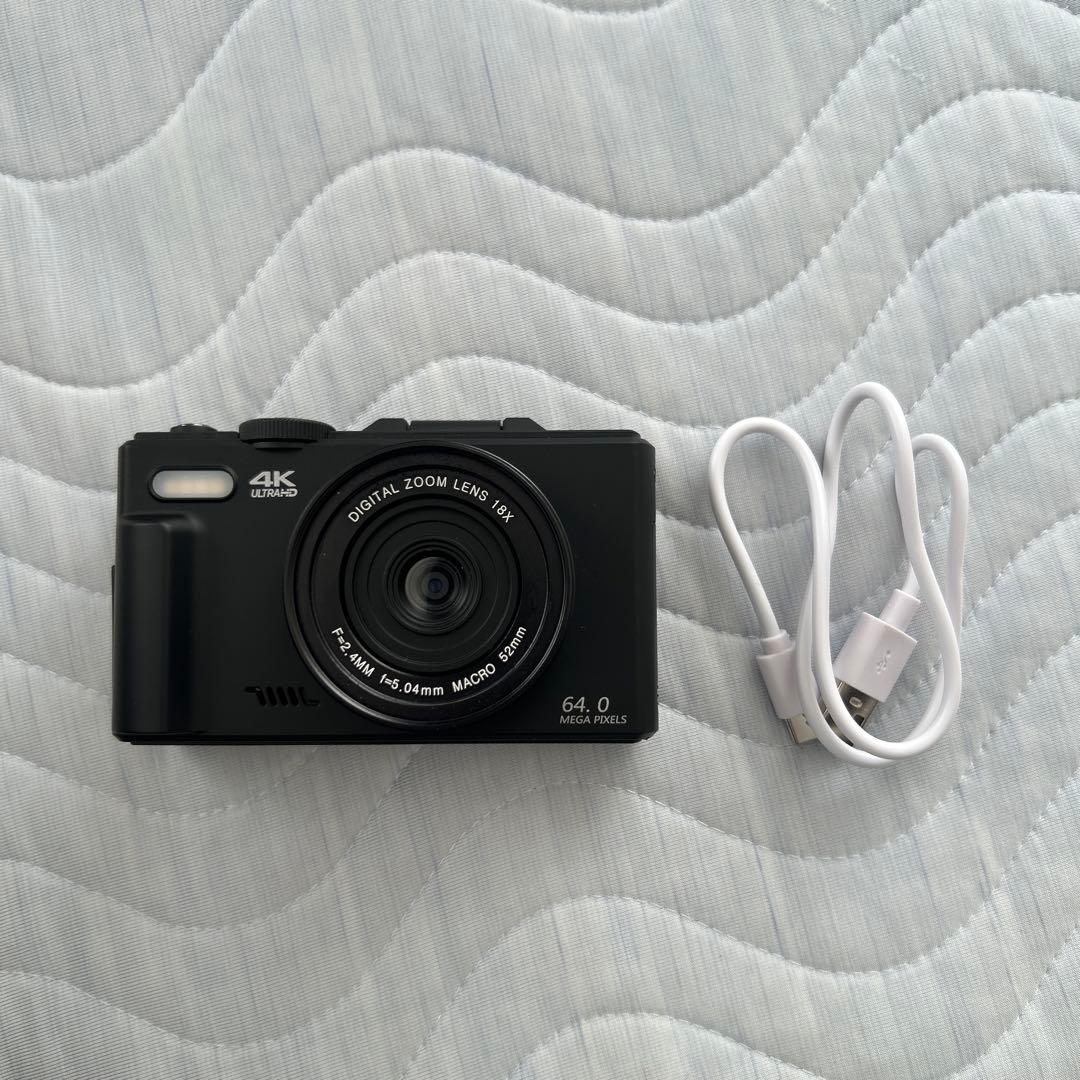 4Kデジタルカメラ 6400万画素 32GB付属