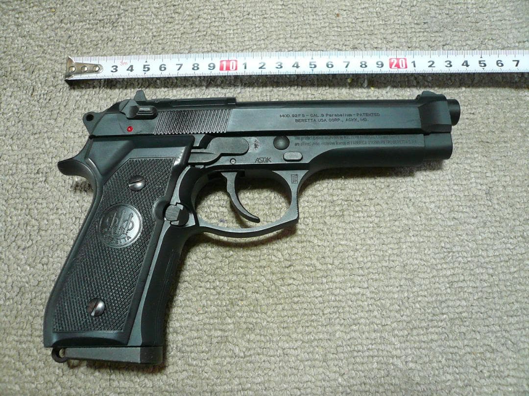 ウエスタンアームズ ブローバック ガスガン ベレッタ 92FS WA ABS