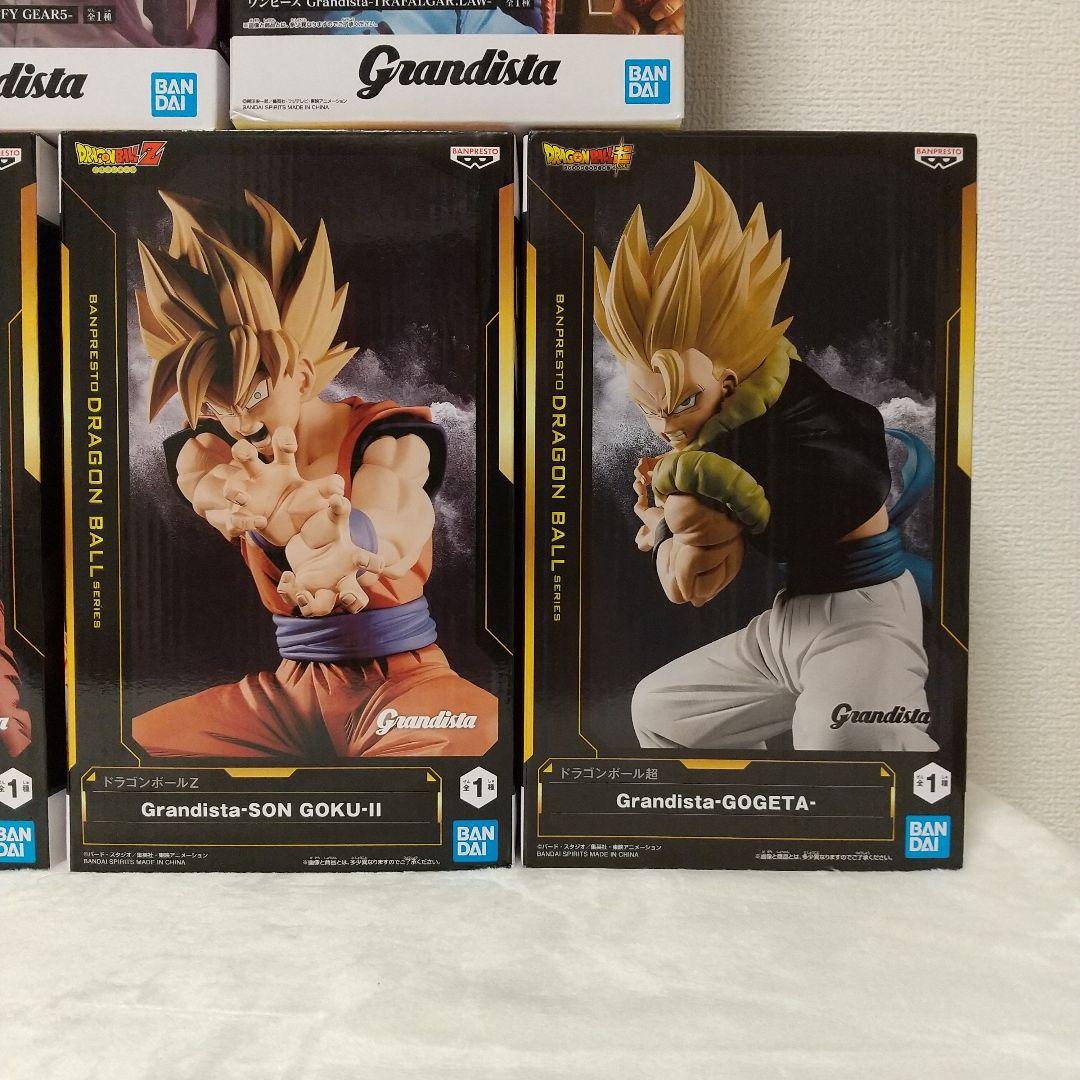 ドラゴンボール ワンピース ナルト Grandista フィギュア ９体セット